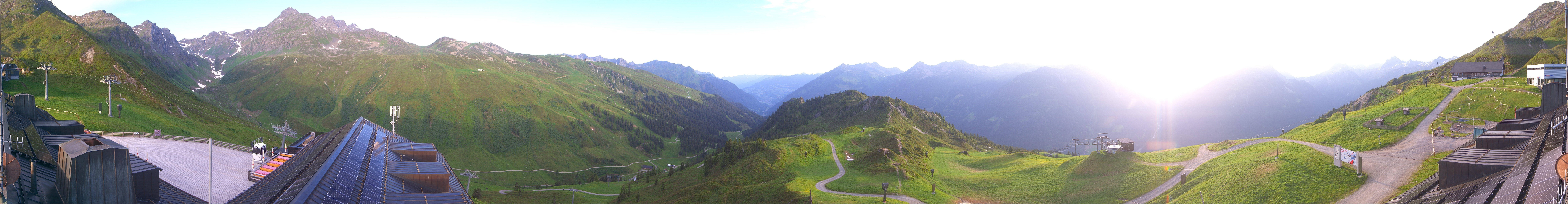 Archiv Foto Webcam Panorama Silvretta Montafon