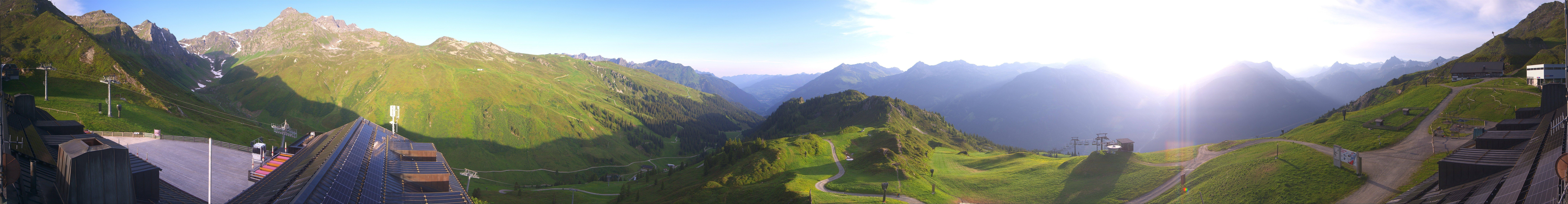 Archiv Foto Webcam Panorama Silvretta Montafon