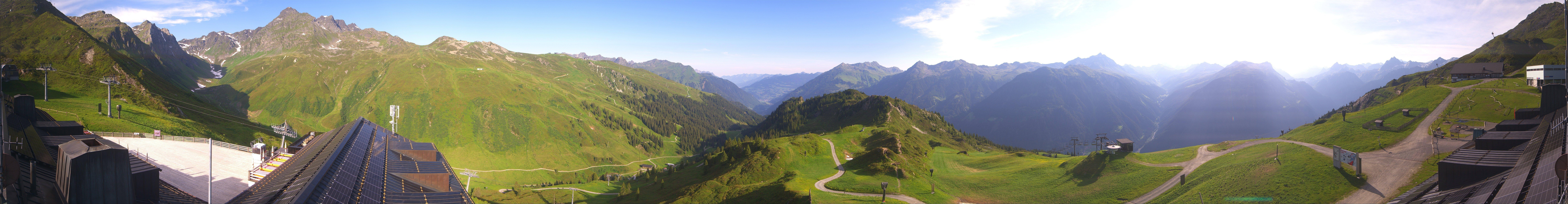 Archiv Foto Webcam Panorama Silvretta Montafon