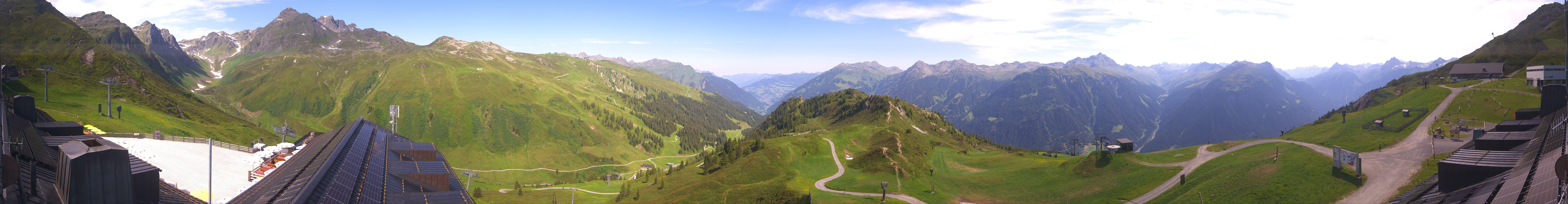 Archiv Foto Webcam Panorama Silvretta Montafon