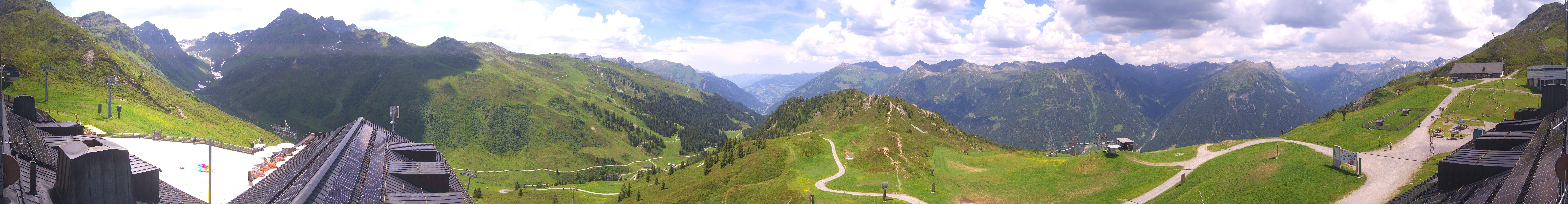 Archiv Foto Webcam Panorama Silvretta Montafon