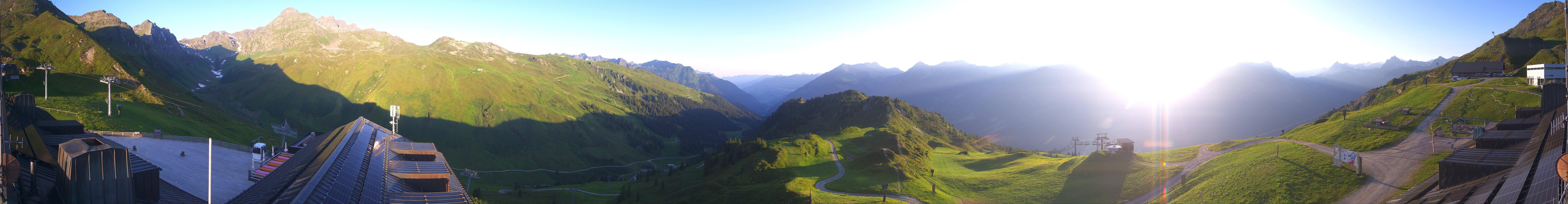 Archiv Foto Webcam Panorama Silvretta Montafon