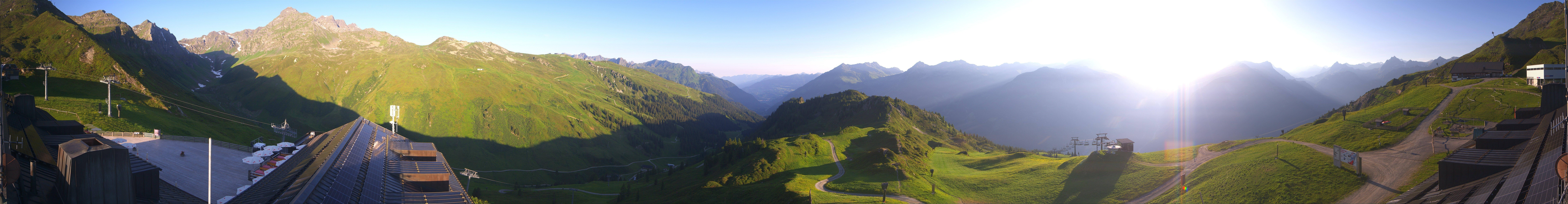 Archiv Foto Webcam Panorama Silvretta Montafon