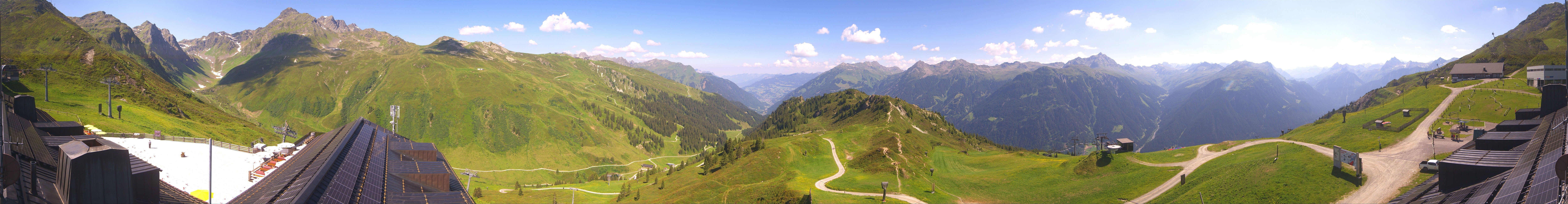 Archiv Foto Webcam Panorama Silvretta Montafon