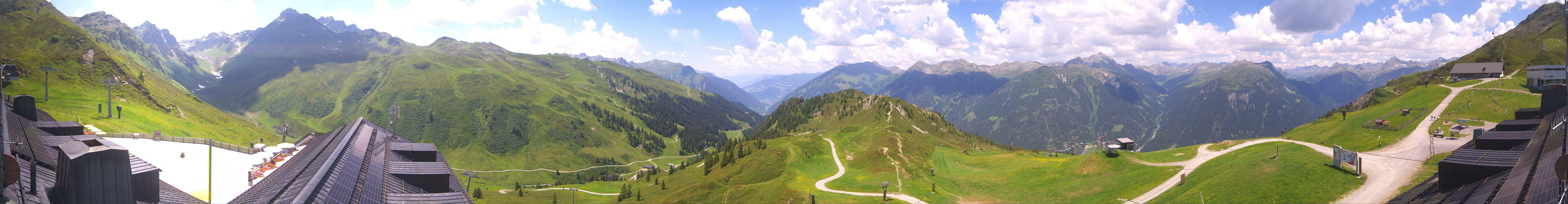 Archiv Foto Webcam Panorama Silvretta Montafon