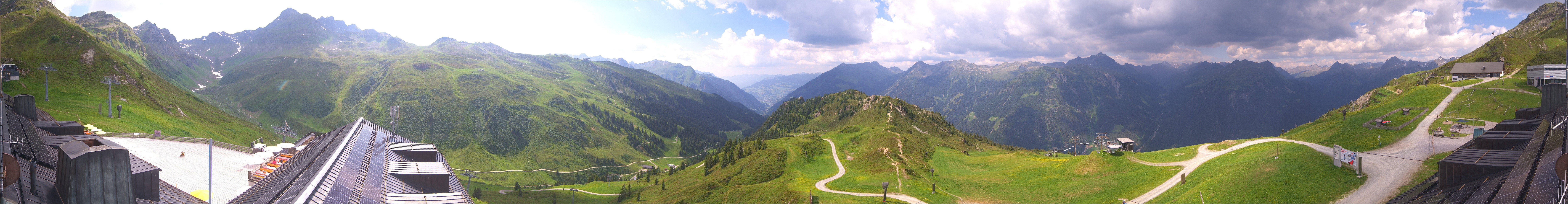 Archiv Foto Webcam Panorama Silvretta Montafon