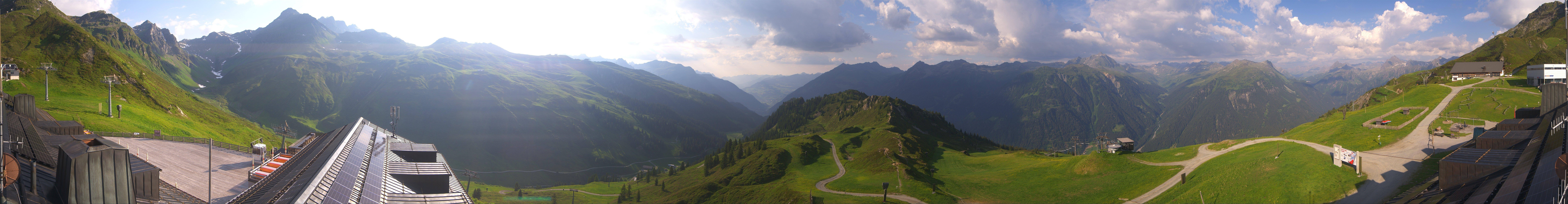 Archiv Foto Webcam Panorama Silvretta Montafon