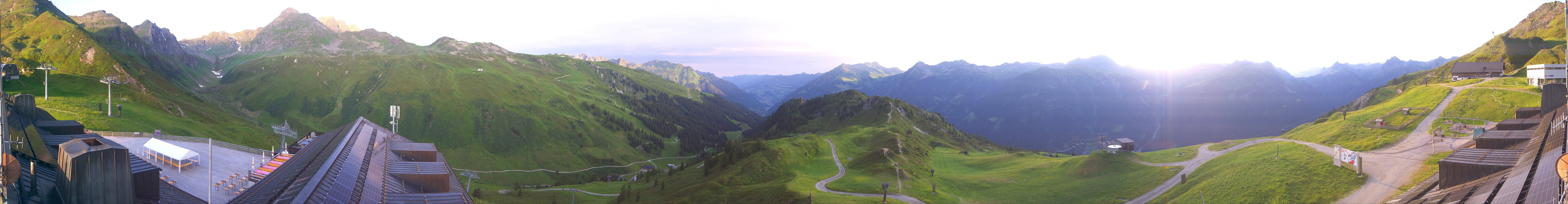 Archiv Foto Webcam Panorama Silvretta Montafon