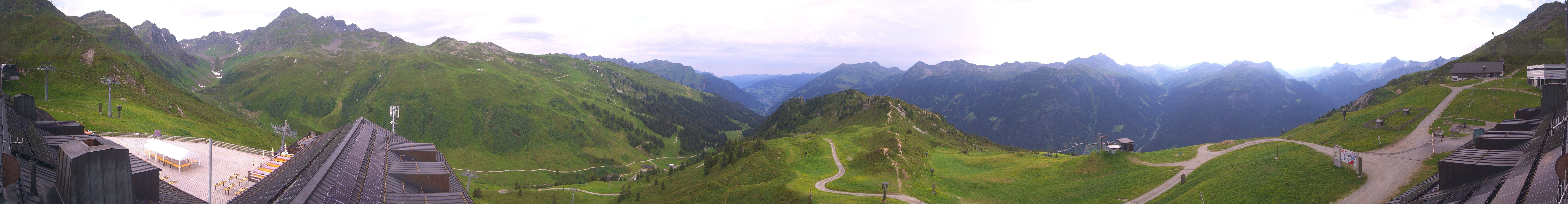 Archiv Foto Webcam Panorama Silvretta Montafon