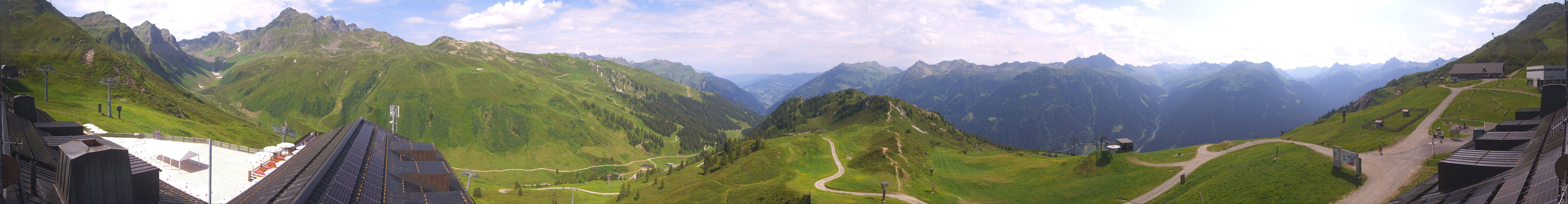 Archiv Foto Webcam Panorama Silvretta Montafon