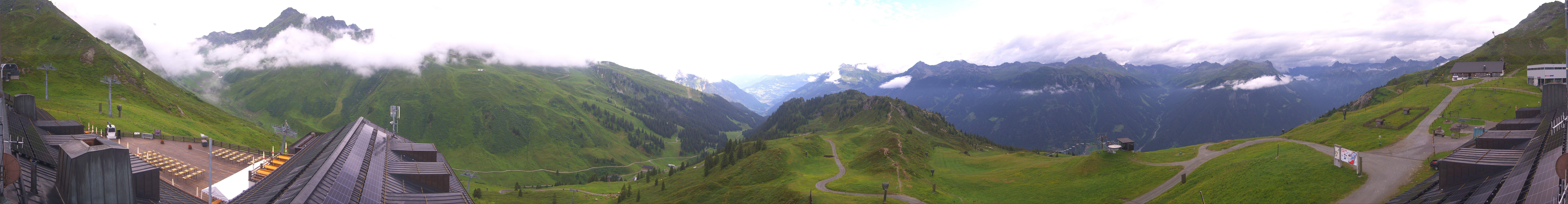 Archiv Foto Webcam Panorama Silvretta Montafon