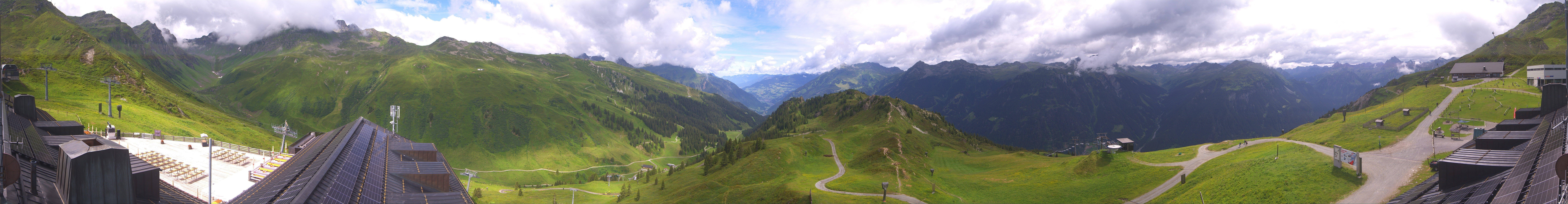 Archiv Foto Webcam Panorama Silvretta Montafon