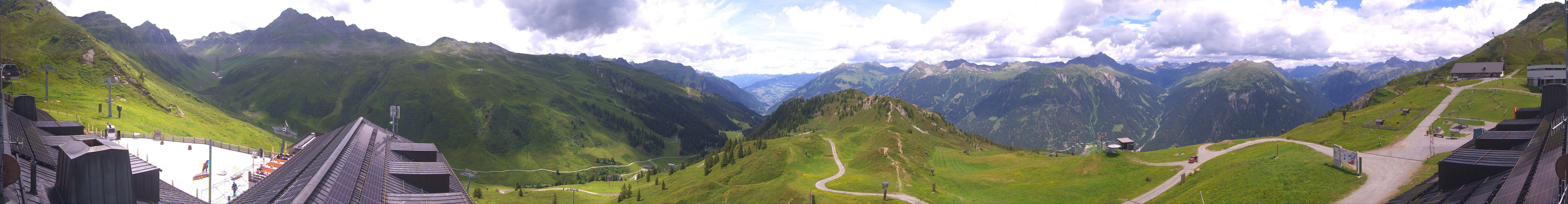 Archiv Foto Webcam Panorama Silvretta Montafon