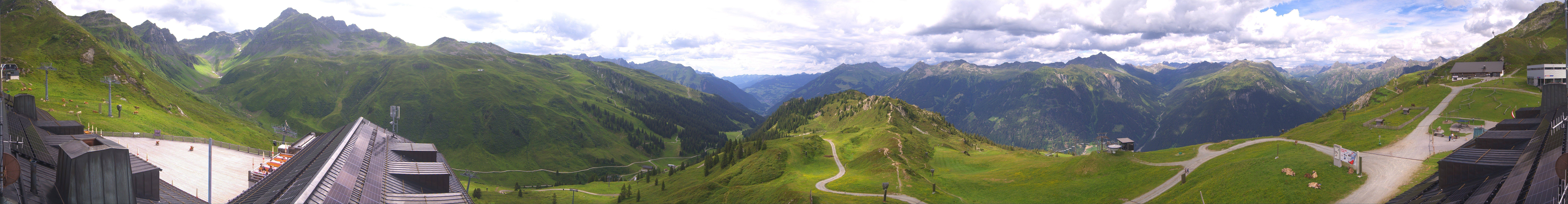 Archiv Foto Webcam Panorama Silvretta Montafon