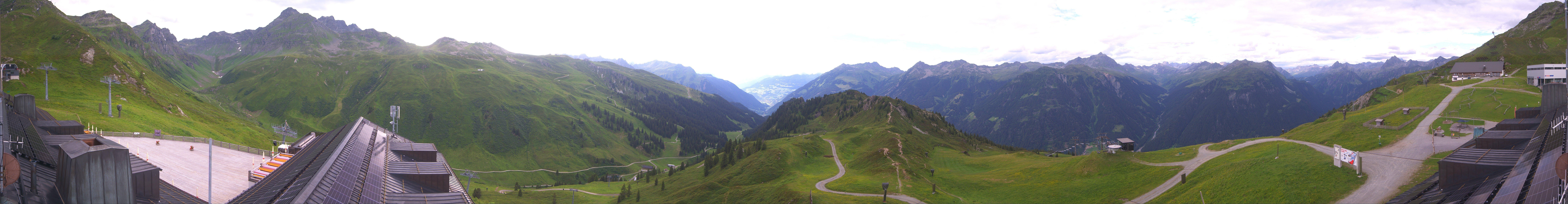 Archiv Foto Webcam Panorama Silvretta Montafon