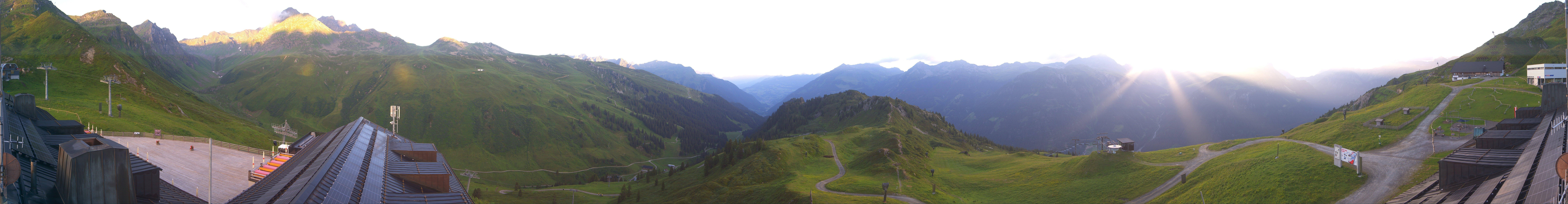 Archiv Foto Webcam Panorama Silvretta Montafon