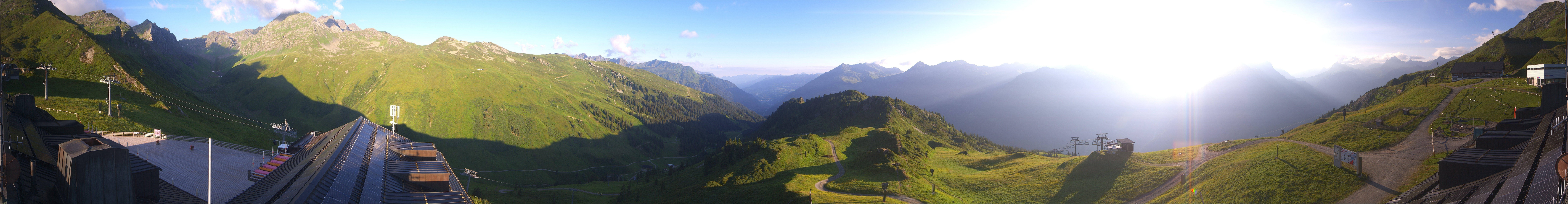 Archiv Foto Webcam Panorama Silvretta Montafon