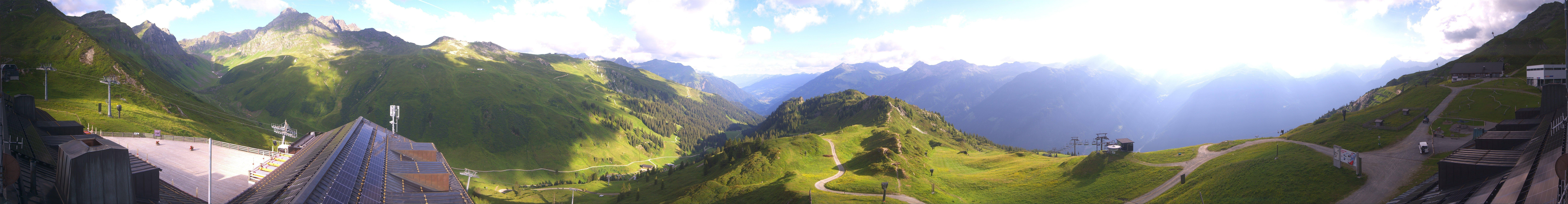 Archiv Foto Webcam Panorama Silvretta Montafon