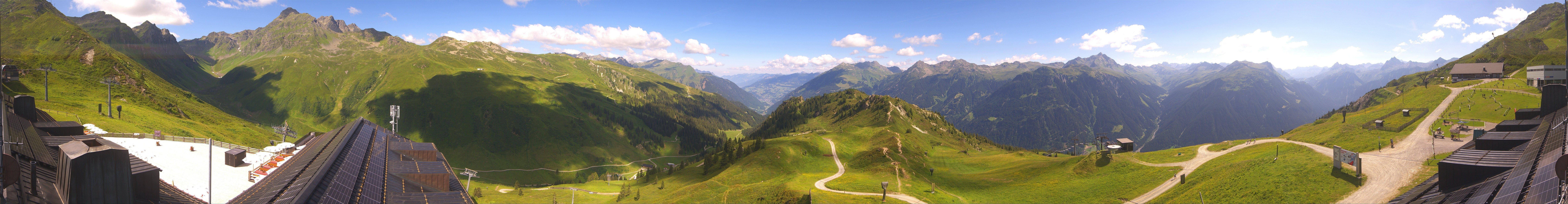 Archiv Foto Webcam Panorama Silvretta Montafon