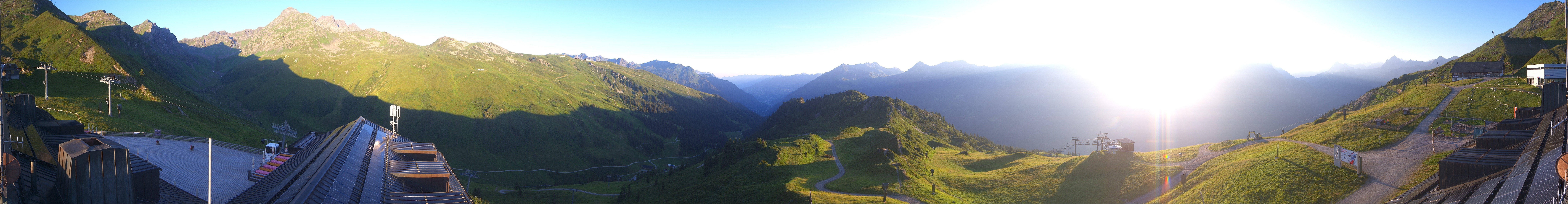 Archiv Foto Webcam Panorama Silvretta Montafon