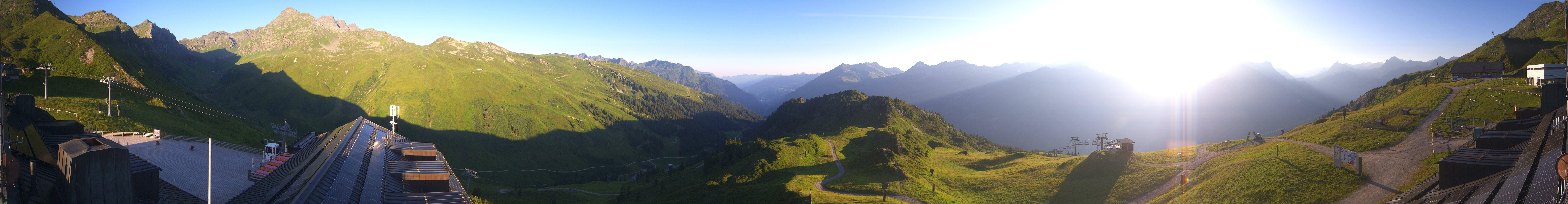 Archiv Foto Webcam Panorama Silvretta Montafon