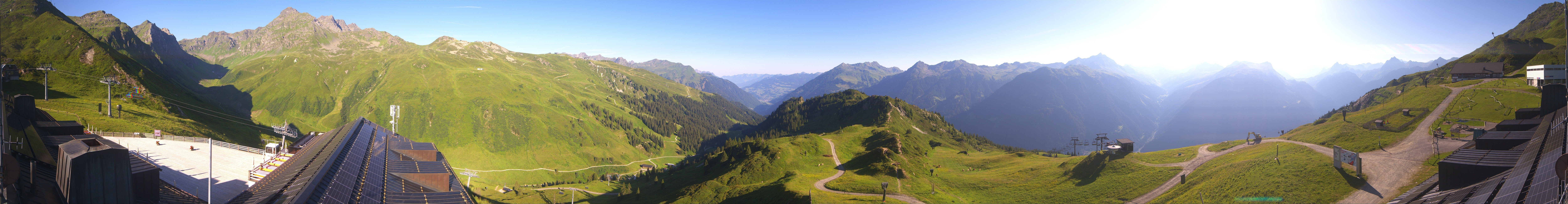 Archiv Foto Webcam Panorama Silvretta Montafon
