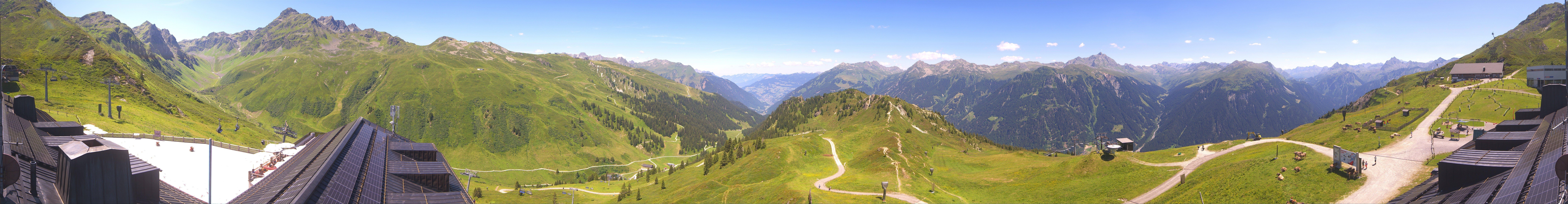 Archiv Foto Webcam Panorama Silvretta Montafon