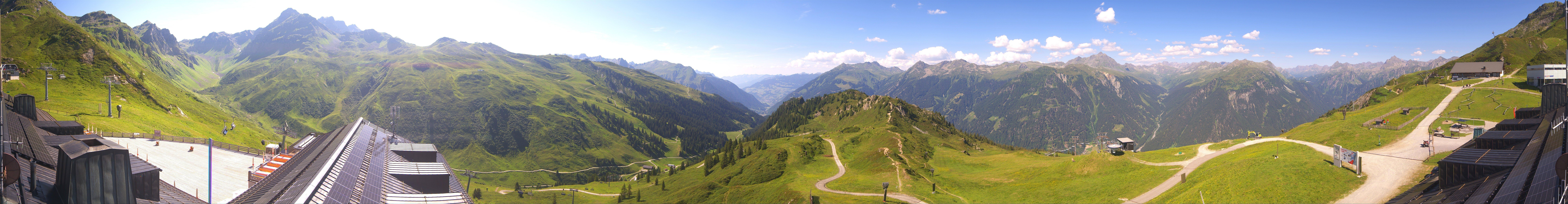 Archiv Foto Webcam Panorama Silvretta Montafon