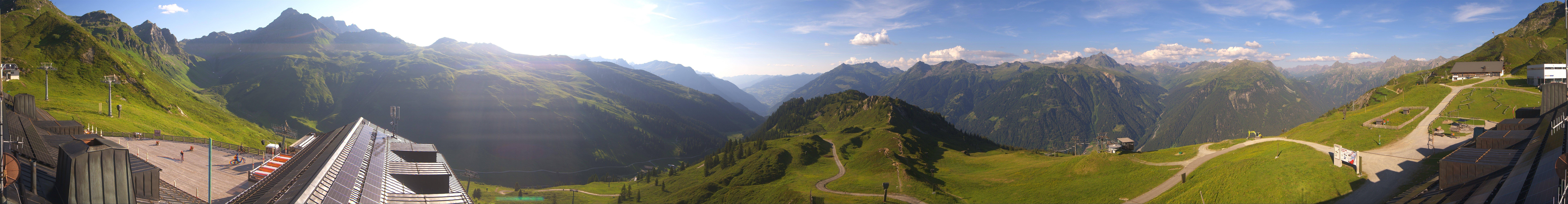 Archiv Foto Webcam Panorama Silvretta Montafon
