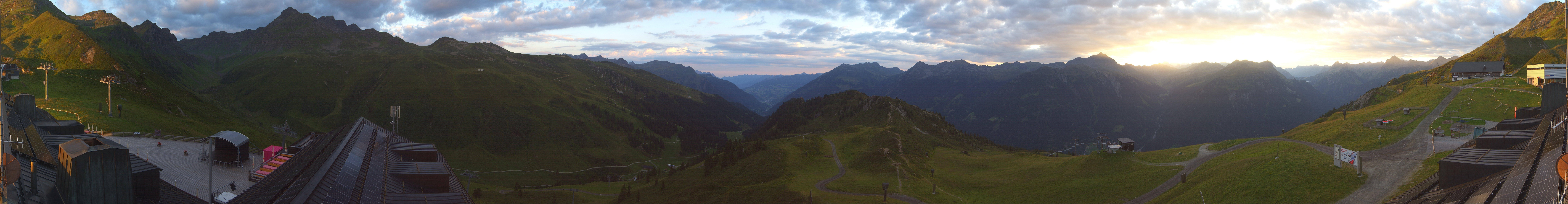 Archiv Foto Webcam Panorama Silvretta Montafon