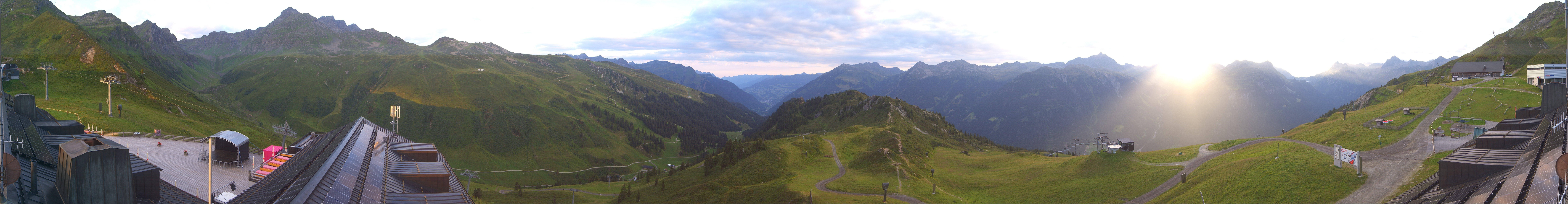 Archiv Foto Webcam Panorama Silvretta Montafon