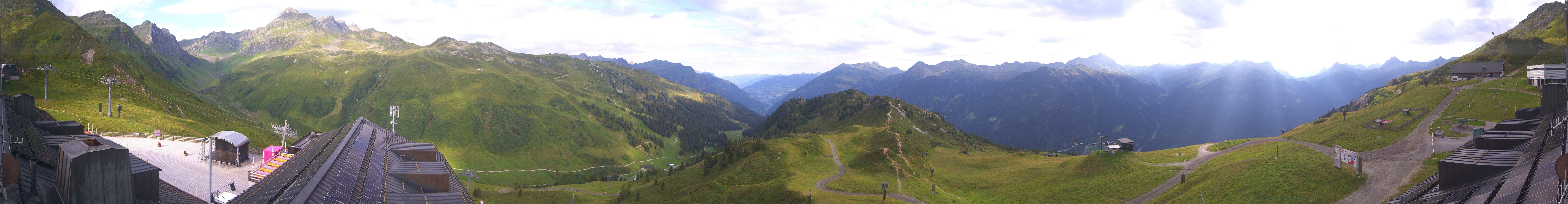 Archiv Foto Webcam Panorama Silvretta Montafon