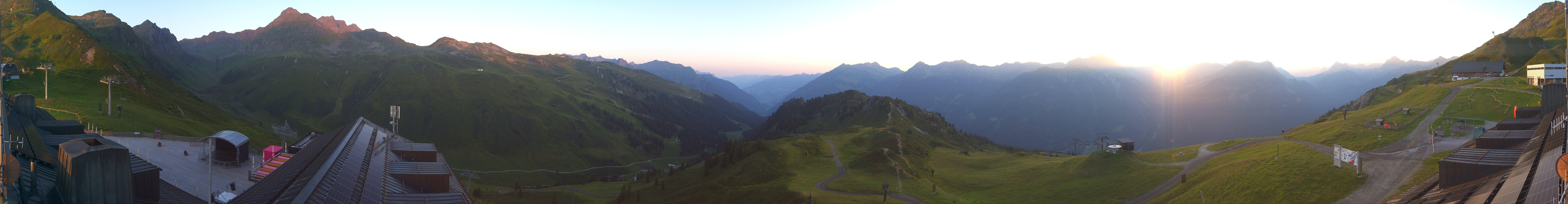 Archiv Foto Webcam Panorama Silvretta Montafon