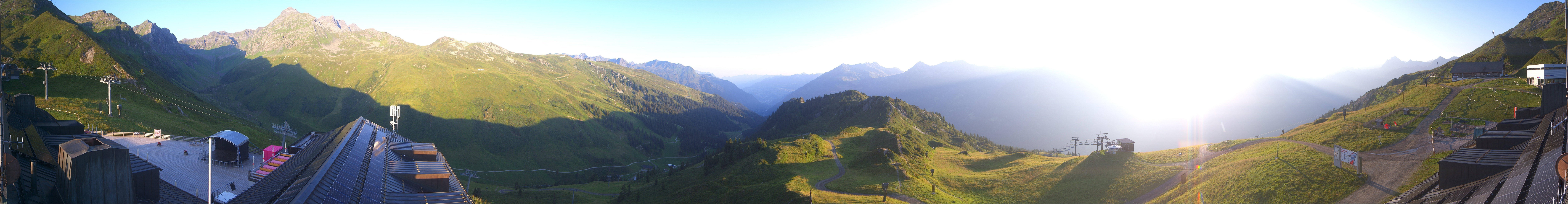 Archiv Foto Webcam Panorama Silvretta Montafon