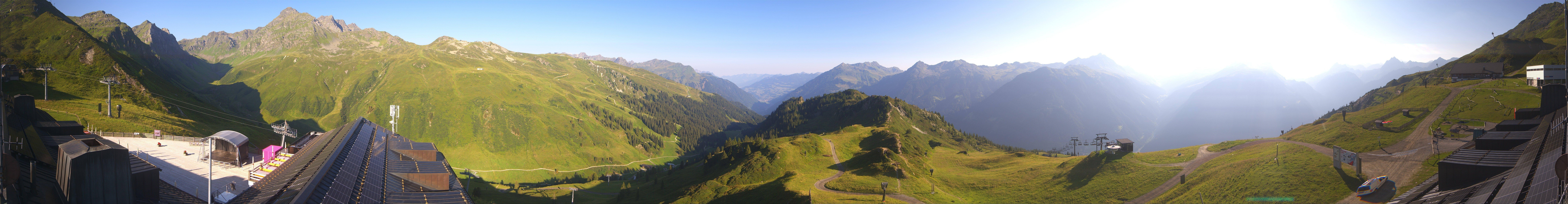 Archiv Foto Webcam Panorama Silvretta Montafon