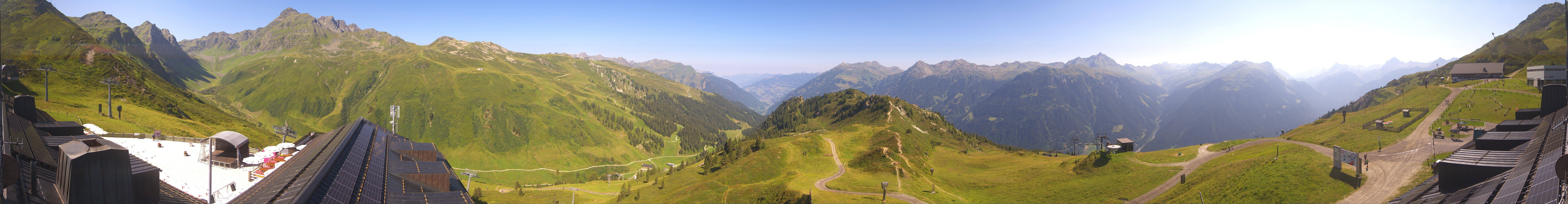 Archiv Foto Webcam Panorama Silvretta Montafon
