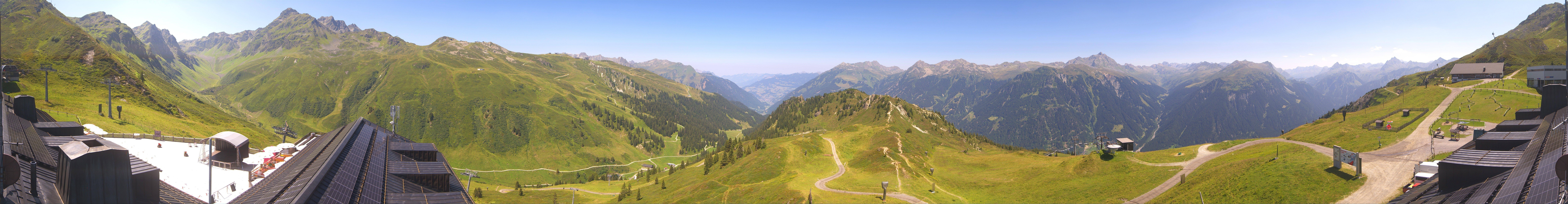Archiv Foto Webcam Panorama Silvretta Montafon