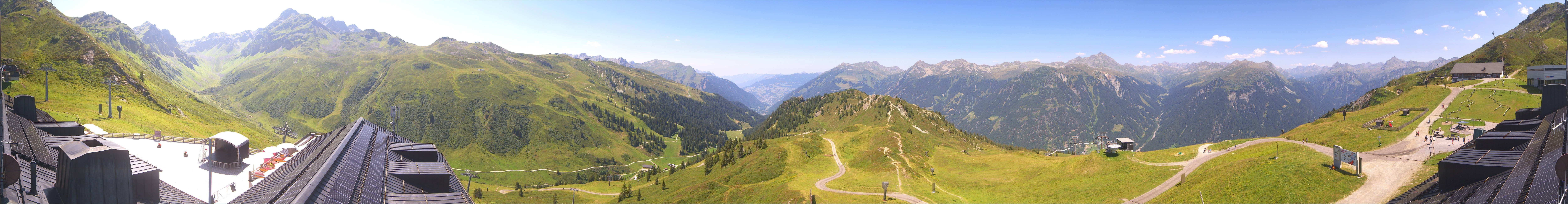 Archiv Foto Webcam Panorama Silvretta Montafon