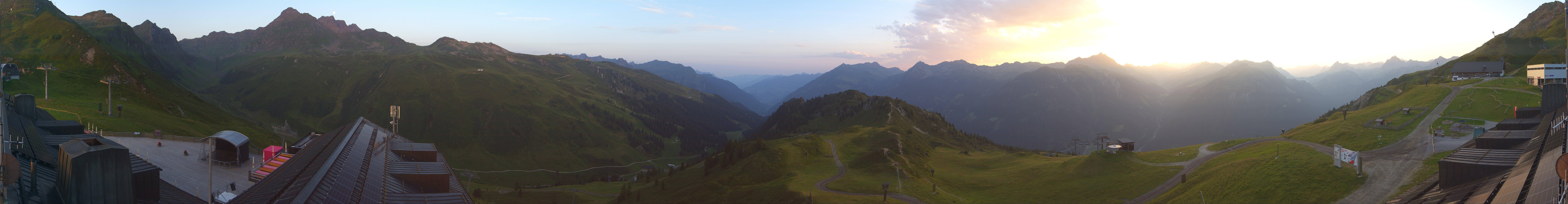 Archiv Foto Webcam Panorama Silvretta Montafon
