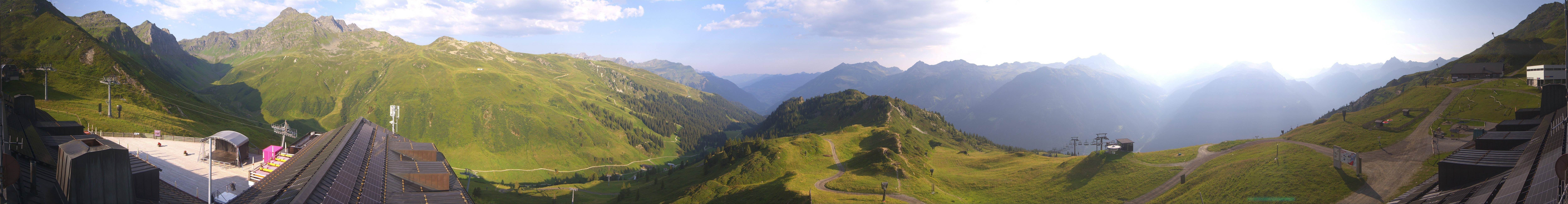 Archiv Foto Webcam Panorama Silvretta Montafon