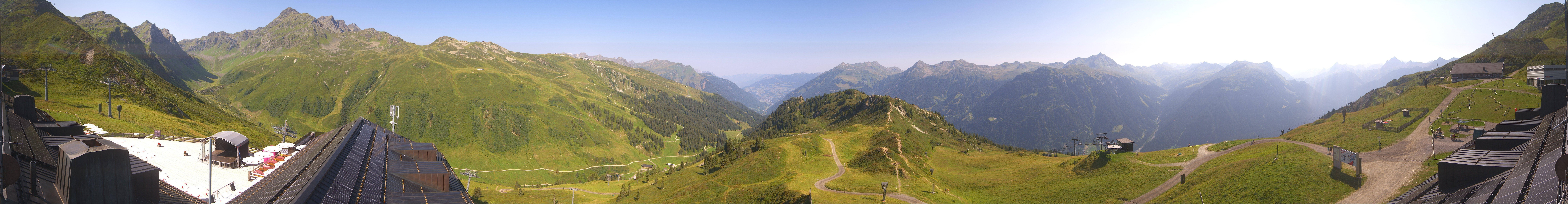 Archiv Foto Webcam Panorama Silvretta Montafon
