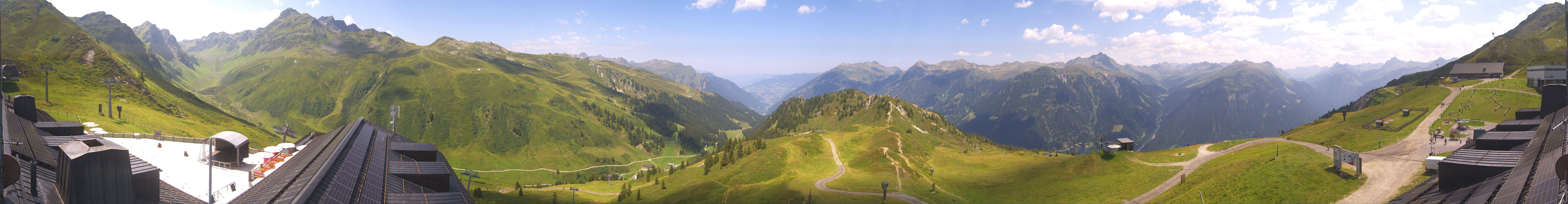 Archiv Foto Webcam Panorama Silvretta Montafon