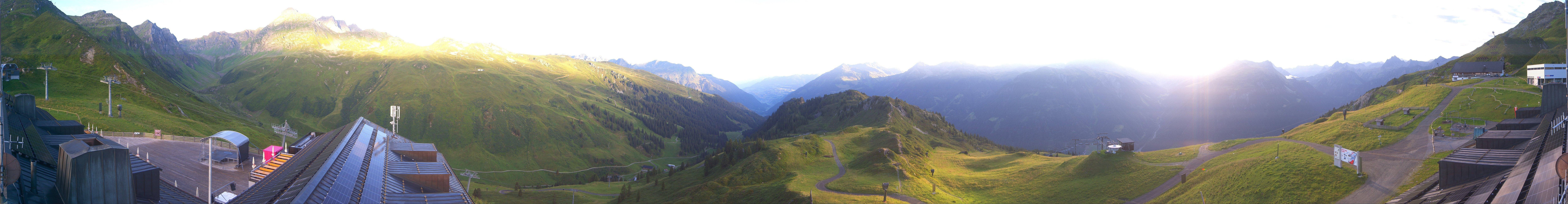 Archiv Foto Webcam Panorama Silvretta Montafon