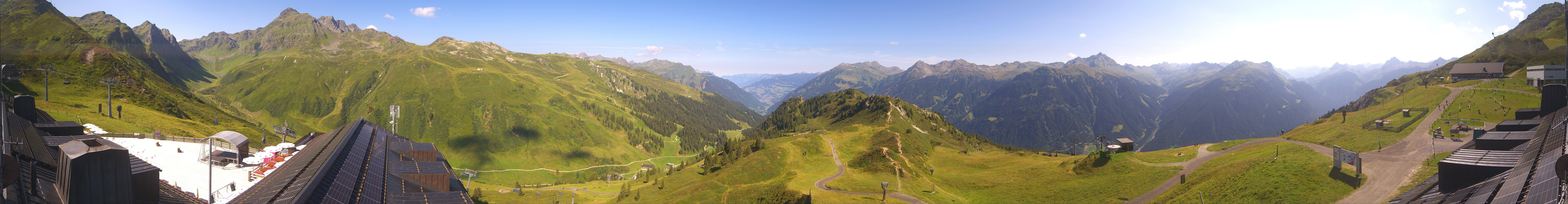 Archiv Foto Webcam Panorama Silvretta Montafon