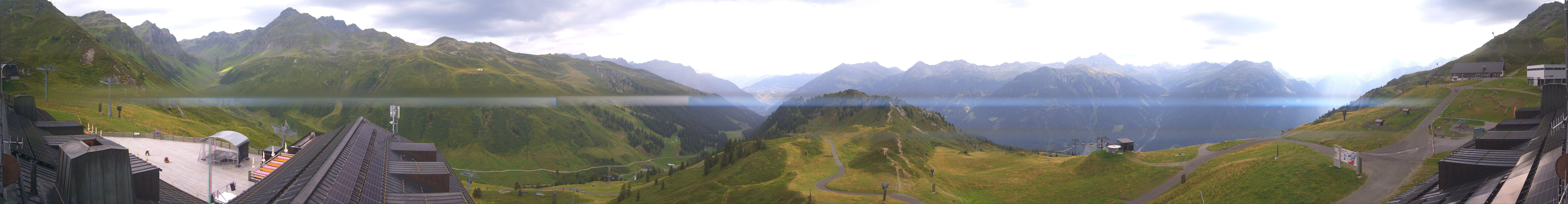Archiv Foto Webcam Panorama Silvretta Montafon