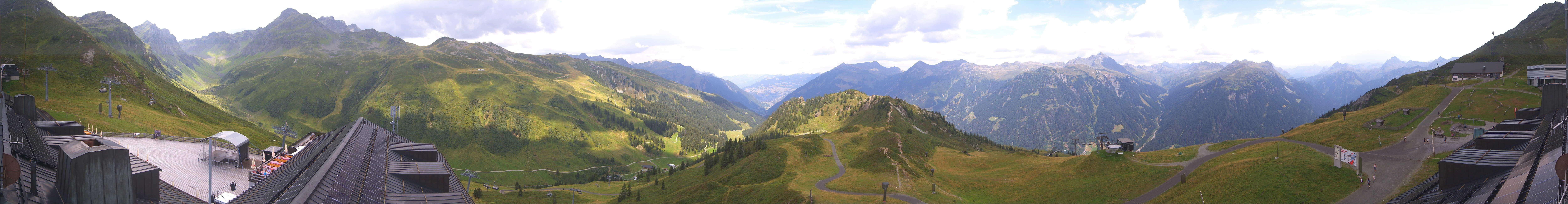 Archiv Foto Webcam Panorama Silvretta Montafon