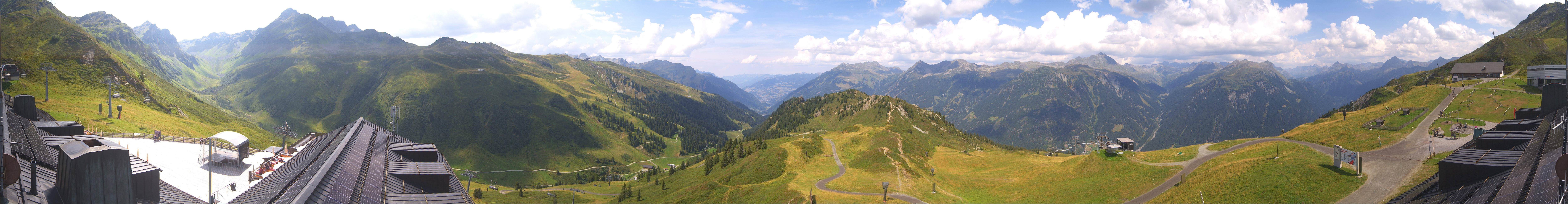 Archiv Foto Webcam Panorama Silvretta Montafon