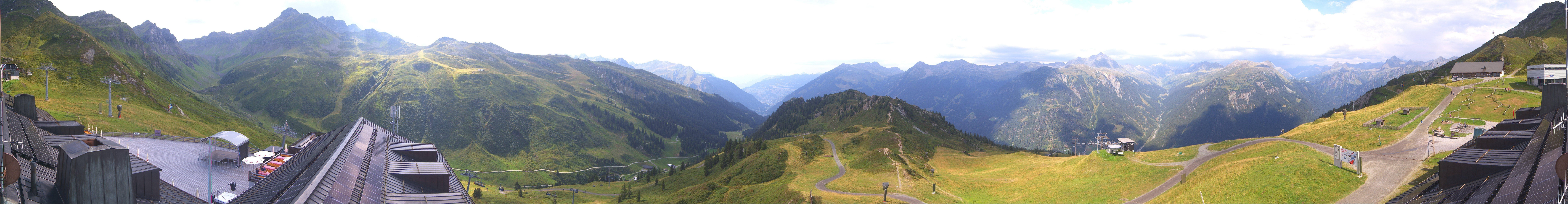 Archiv Foto Webcam Panorama Silvretta Montafon