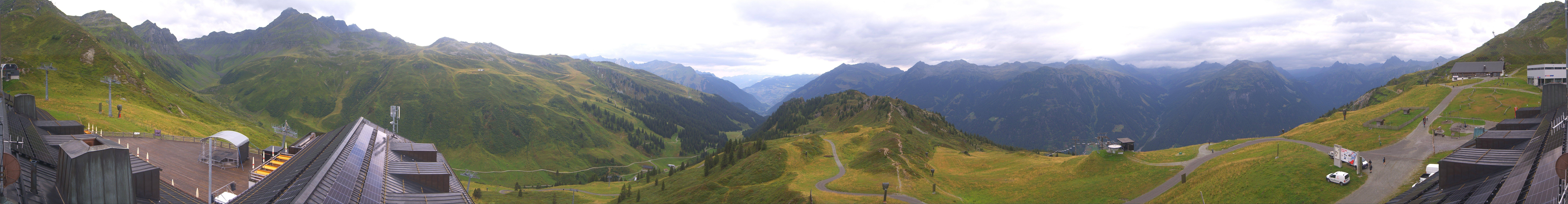Archiv Foto Webcam Panorama Silvretta Montafon
