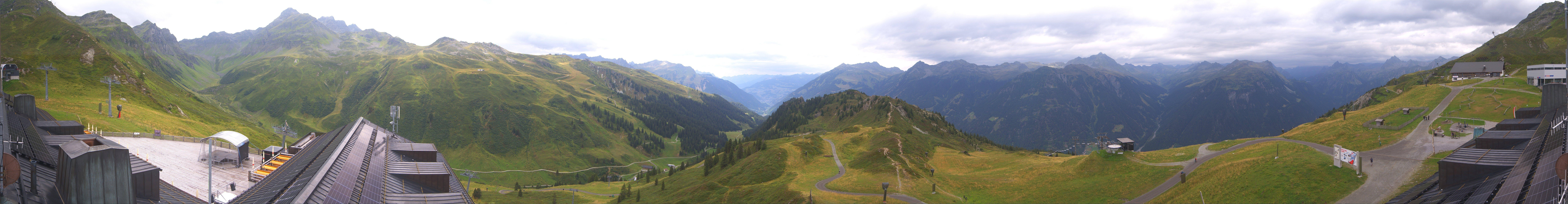Archiv Foto Webcam Panorama Silvretta Montafon
